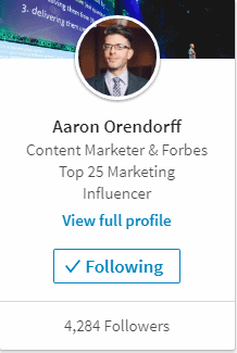 Aaron Orendorff