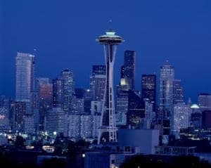 seattle seo experts, space needle seattle washington cityscape