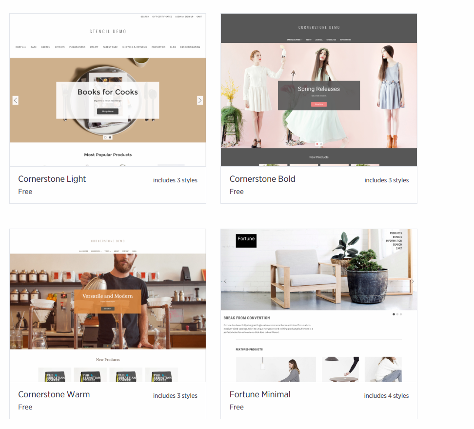 bigcommerce template