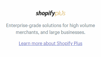 Shopify plus