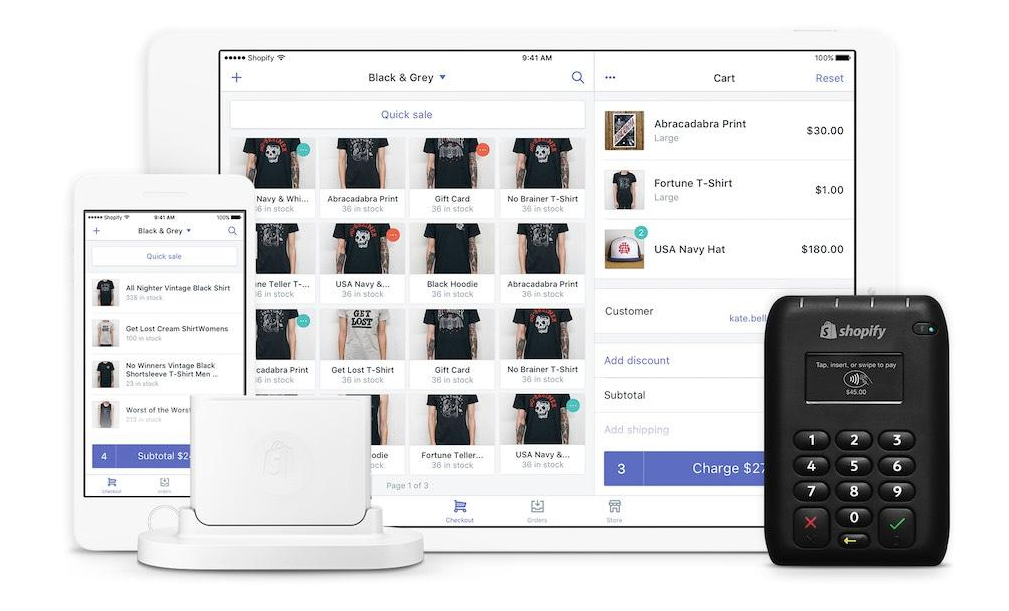 shopify vs squarespace - shopify POS