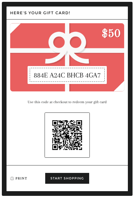 gift cards