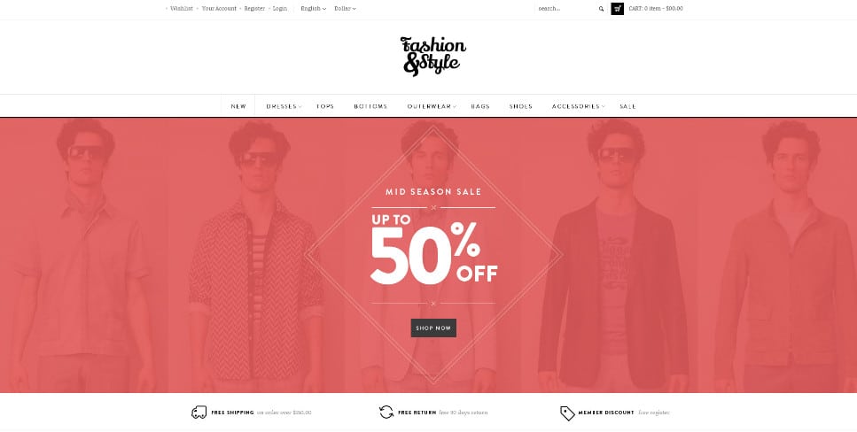 fashion themes magento