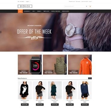 free magento themes for clothing store