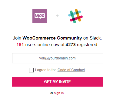 woocommerce slack