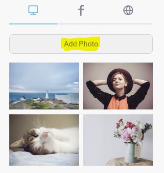 youtube thumbnail size, add photo