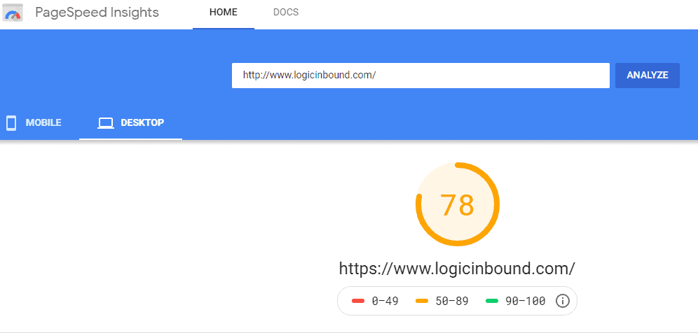 why doctors need seo to grow their practice, page insights score