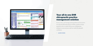 in basic terms, an emr/ehr is a computer system that helps healthcare providers manage patient records and automate some clinical processes, screenshot chiropractic software best ehr for chiropractors chirotouch