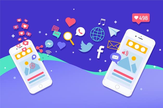 marketing is an ever changing industry, no matter what it’s meant for, social media marketing mobile phone concept with applications logos
